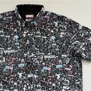 Rsvlts X Marvel’s Avengers Fight To The Finish Kunuflex Short Sleeve Shirt 2XL